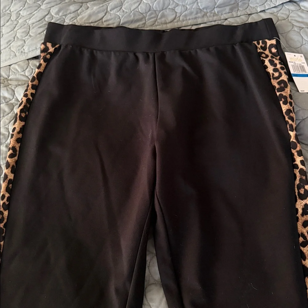 Michael Kors Cheetah Striped Leggings